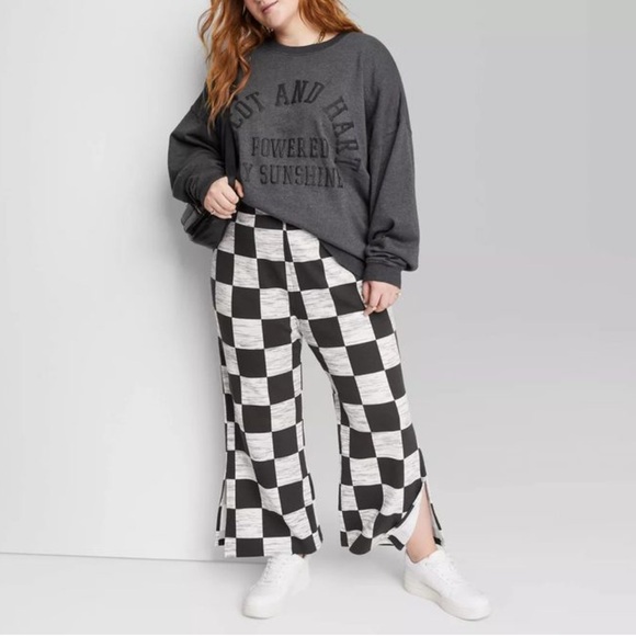 Ascot And Hart Checkered Pants Size XXS - Picture 1 of 13